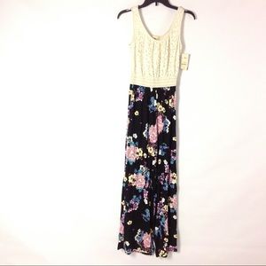 Wishful Park Women Jumpsuit Size XL Lace Floral